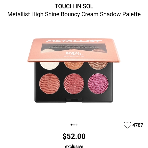 TOUCH IN SOL High shine bouncy cream shadow